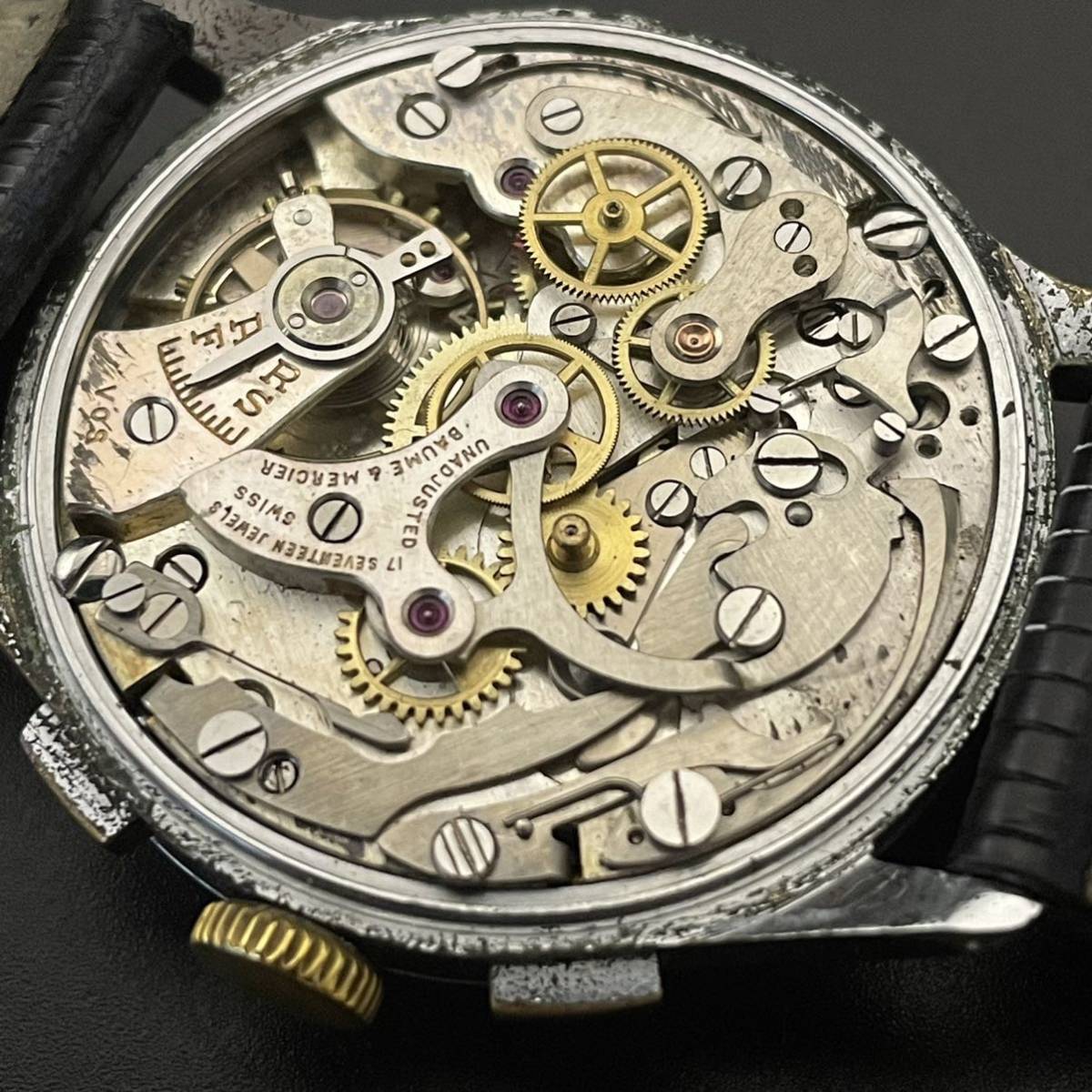 1950年代/超希少】☆ボーム&メルシエ☆アンティーク ☆クロノグラフ