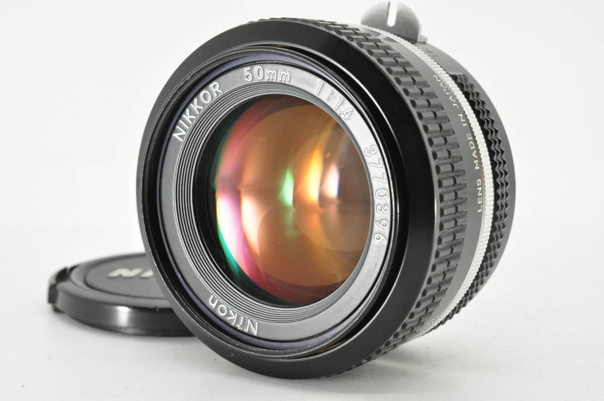 NIKKOR 50mm 1.4 非Aiレンズ Nikon Nikkor 50mm f/1.4 ニコン 非 Ai ニッコール マニュアル