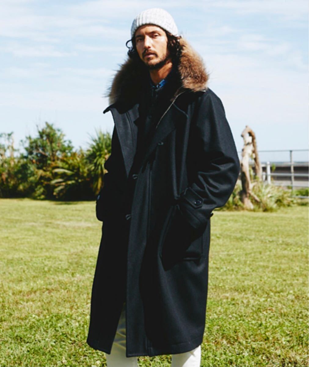 HYSTERIC Hysteric Glamour フーデットCO◇ロングコート ファーコート 