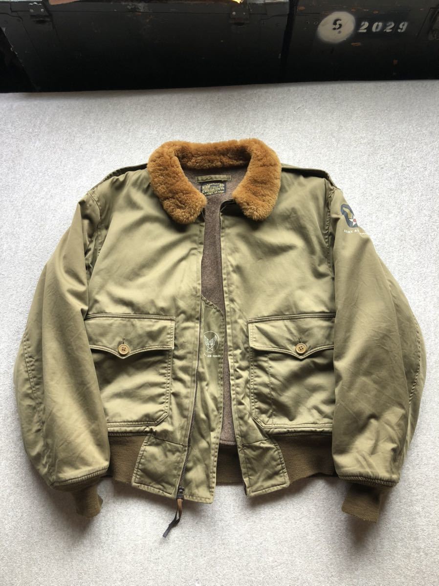 BUZZ RICKSON''S バズリクソンズ B-10 襟ボア フライトジャケット