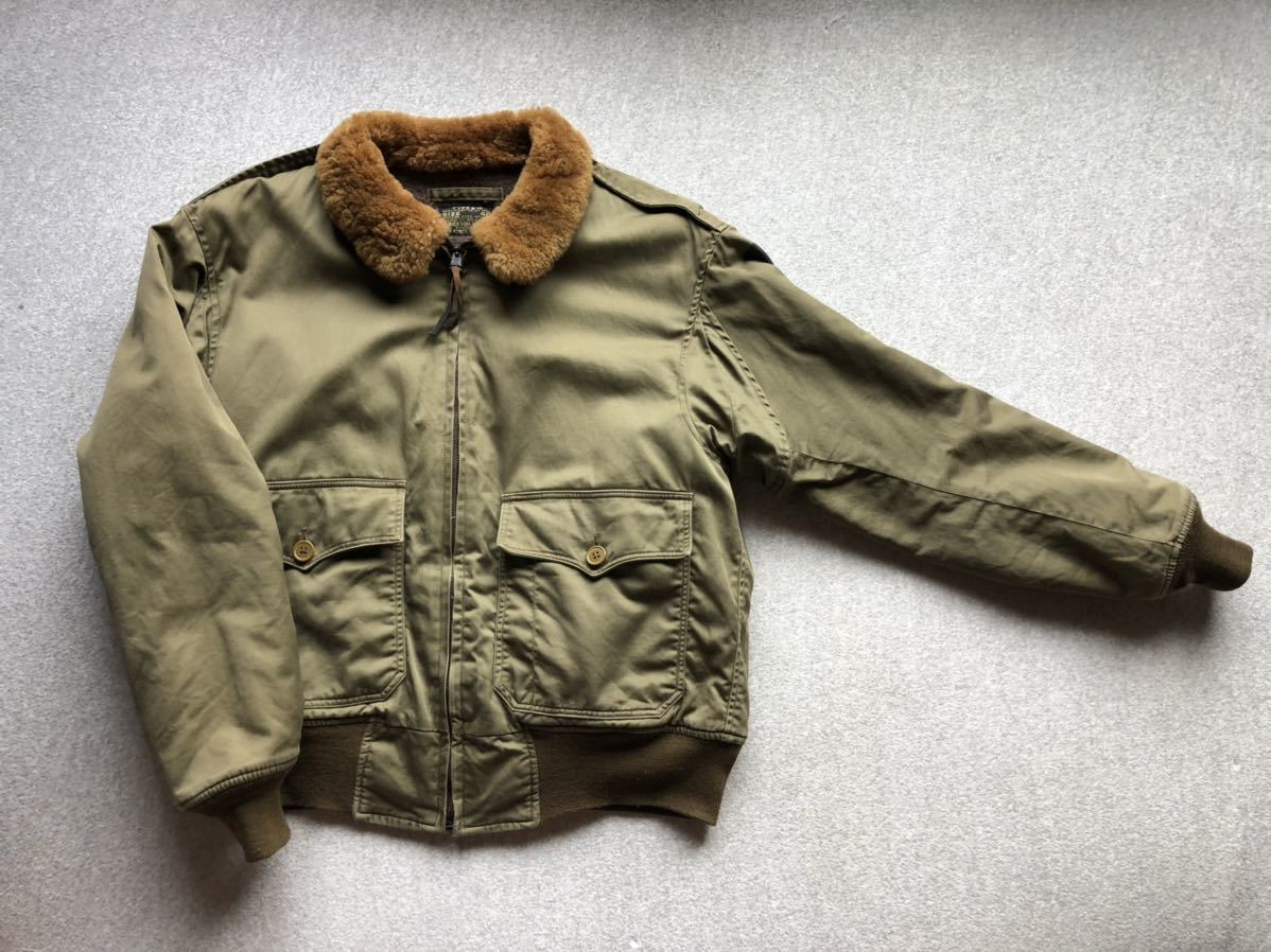 BUZZ RICKSON''S バズリクソンズ B-10 襟ボア フライトジャケット