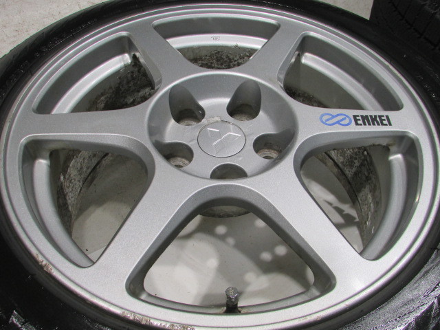 ☆三菱■ランサーエボリューションⅧ■ENKEI■235/45R17■114.3-5H/17-8J/+38■ブリヂストン■ブリザック■VRX2■ランエボ6.7.8.9.他流用等 三菱 ENKEI GALLERY｜ENKEI GSR(CT9A 純正ホイールOZ ランサーエボリューションIX