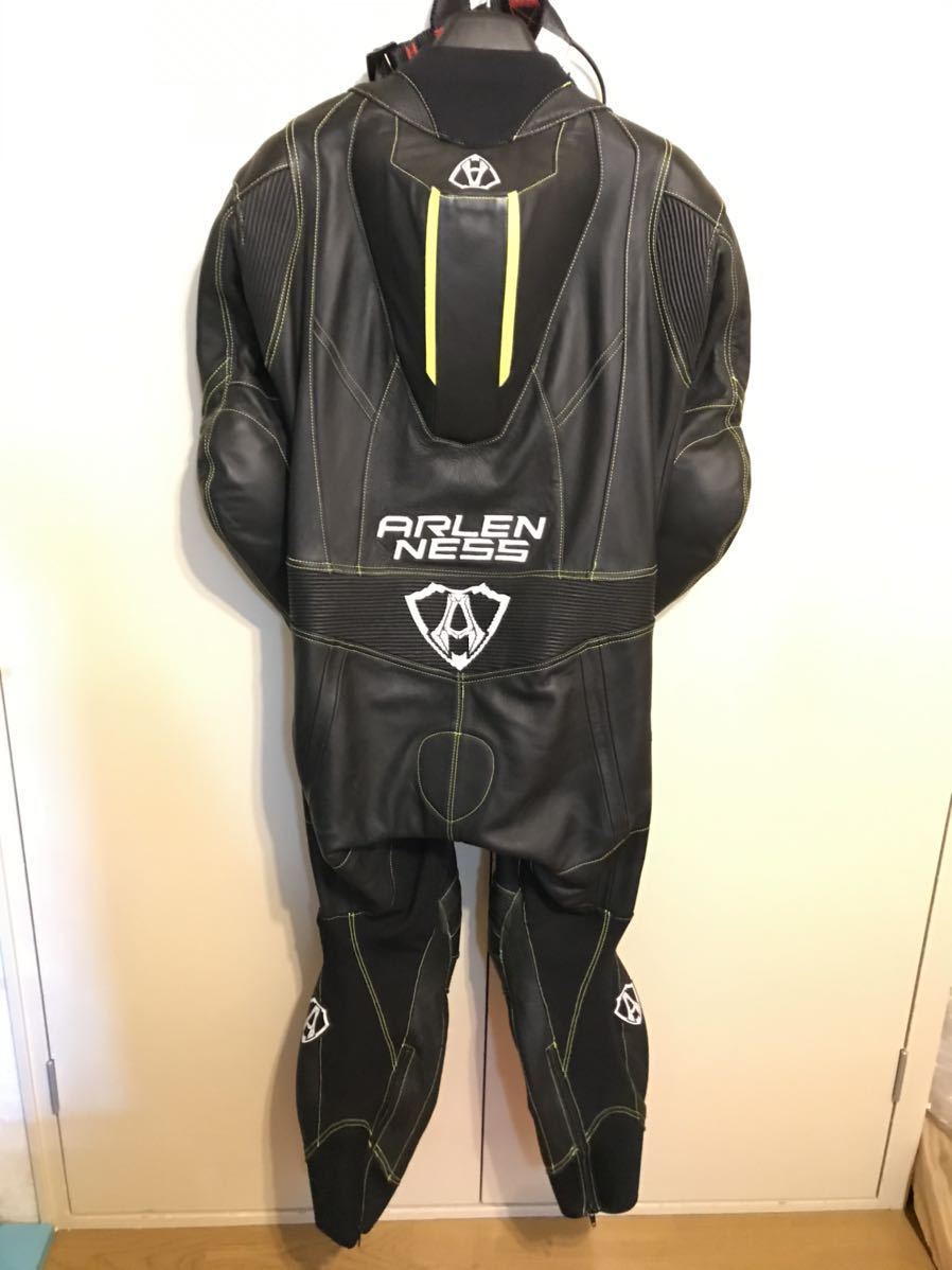 ARLEN NESS EVO16 革ツナギ ブラック ARLEN NESS レーシングスーツ 革