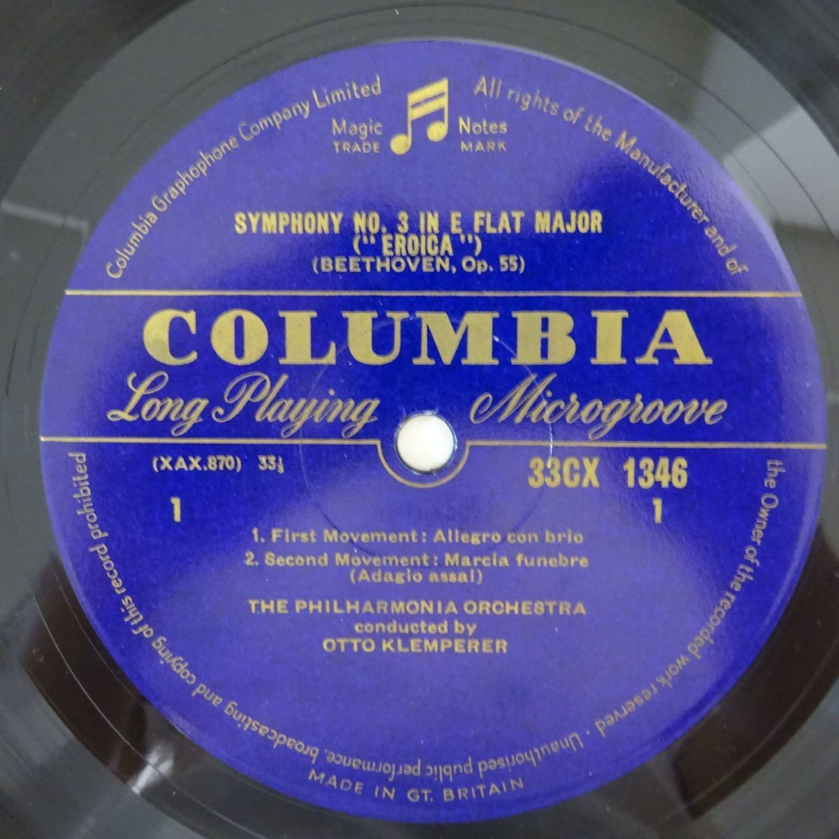 Columbia ベートーヴェン 23017379;廃盤英 クレンペラー Interchange
