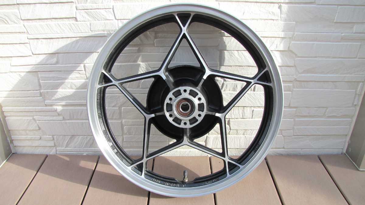 GSX1100Sカタナ GSX750S純正星型18インチリヤホイール 18×2.15 リア