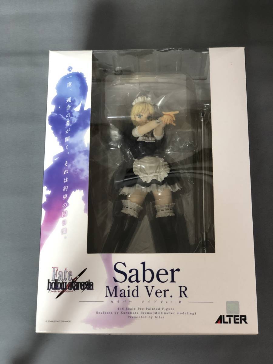 1円スタート! 1/6 Fate/hollow ataraxia Saber Maid Ver . R セイバー メイド Ver . R フィギュア ALTER【送料全国一律700円】