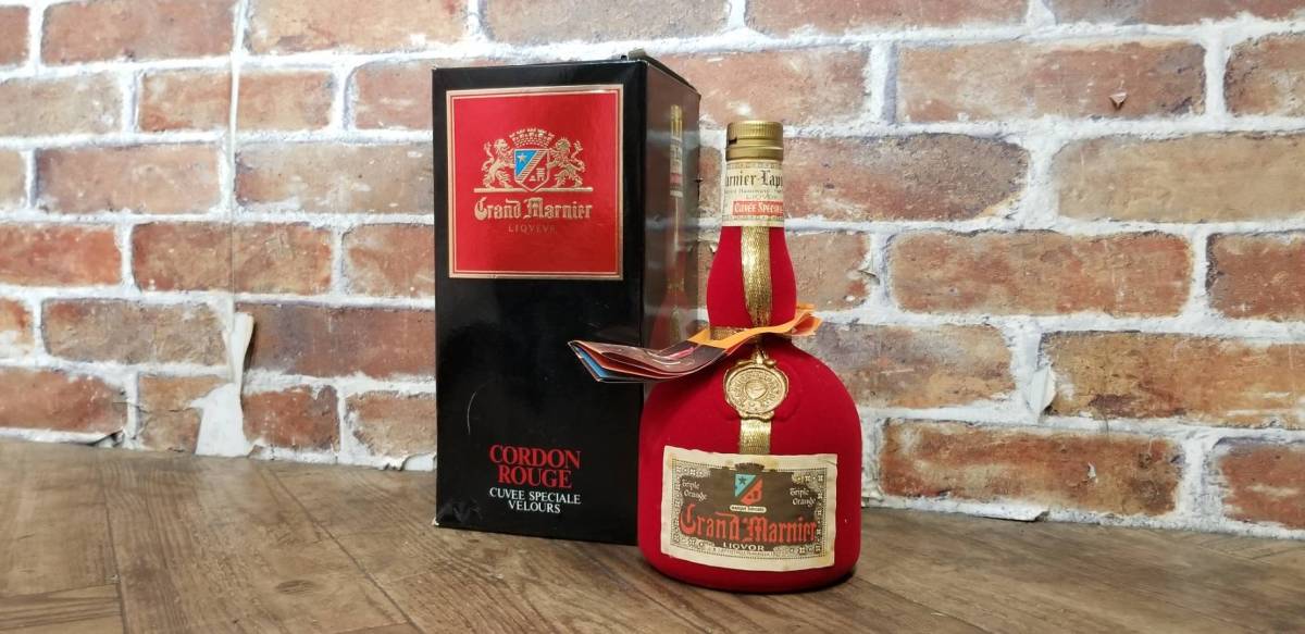 未開栓 Grand Marnier グランマルニエ ベロアボトル 古酒 「10004