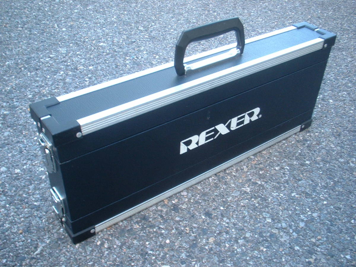 ★REXER【1U/シヨートラックケース/ネジ4本付き/キレイだけど難あり。】★