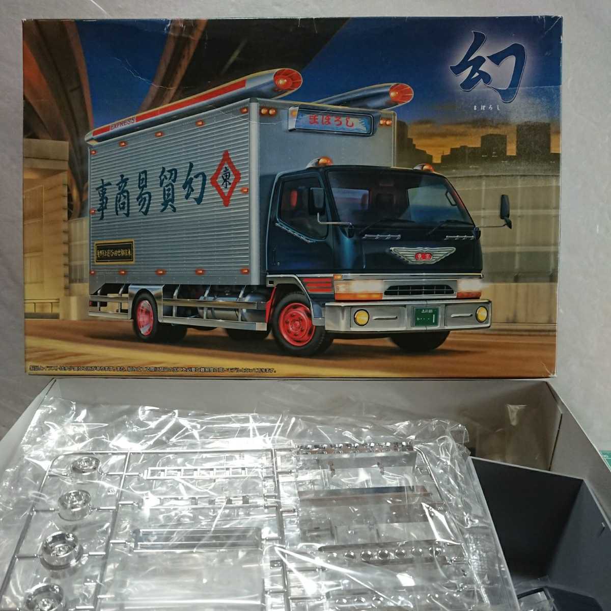 模型・プラモデル 2トンキャンター デコトラプラモデル