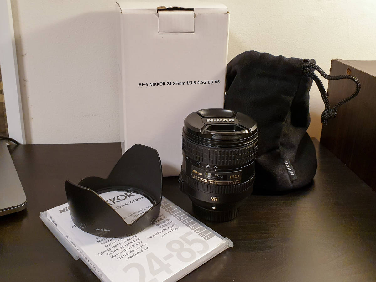 24-85mm AF-S Nikon NIKKOR ED VR ニコン f⁄3.5-4.5G AF Nikkor