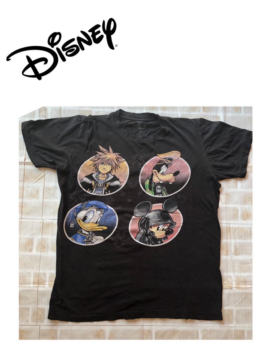 商品詳細（☆キングダムハーツ／ディズニー□Tシャツ/半袖/黒/M 