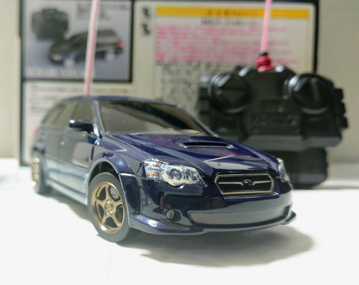 トミーテック製のラジコン　スバル レガシィ ツーリングワゴン レガシィ ツーリングワゴン BP5 ラジコン エアロアールシー スバル