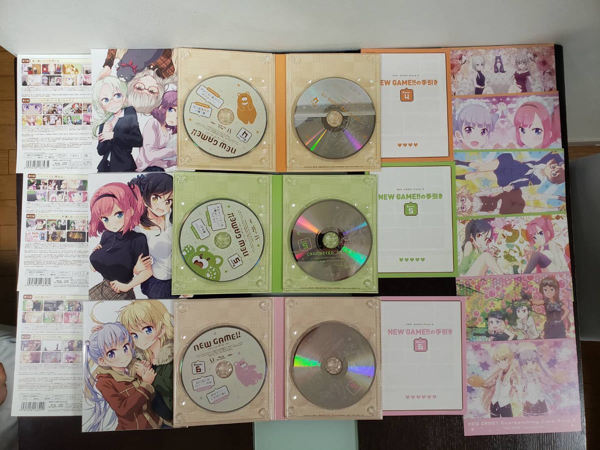 未開封含NEWGAME！ ニューゲーム dvd1期・2期全巻セット収納box