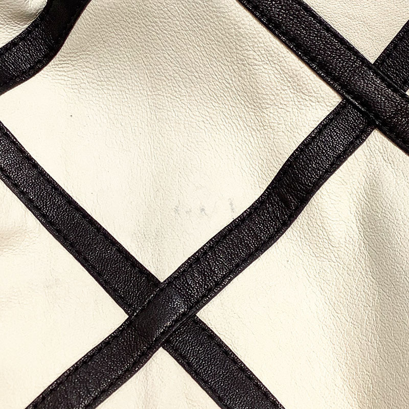 グッチ GUCCI × DAPPAER DAN GGレザーブルゾン 540387 18AW サイズ:M ホワイト/ブラック ブルゾン メンズ 中古 中古・古着通販GUCCI DAN (グッチ) Black & eBay