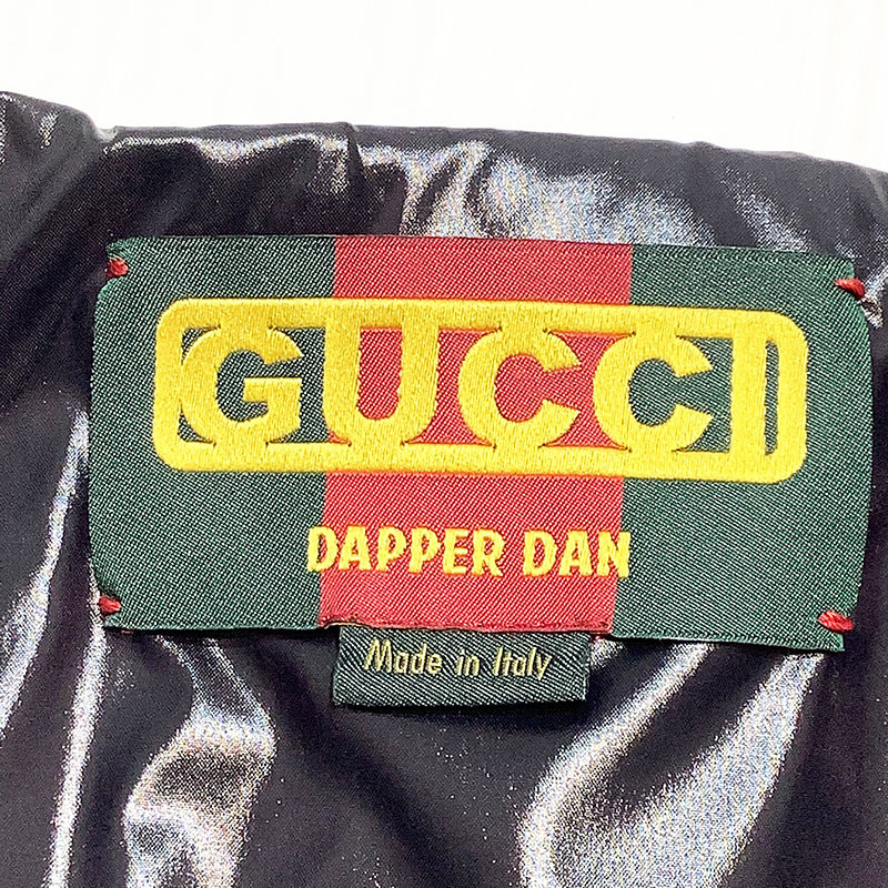 グッチ GUCCI × DAPPAER DAN GGレザーブルゾン 540387 18AW サイズ:M ホワイト/ブラック ブルゾン メンズ 中古 中古・古着通販GUCCI DAN (グッチ) Black & eBay