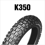 【K350】3.00-17 4PR チューブタイプ リア用 ダンロップ