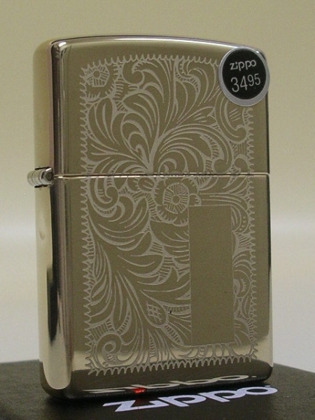  ZIPPO_352B ベネチアン デザイン 唐草 ゴールド ミラー鏡面 ブラスミラー加工 レギュラータイプ ジッポー オイルライター(Zippo)｜売買されたオークション情報、yahooの商品情報をアーカイブ公開 Zippo