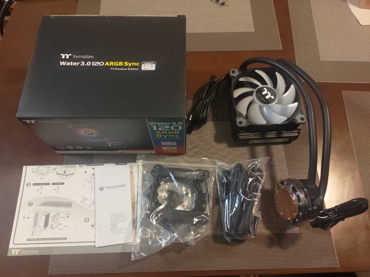Thermaltake Water 3.0 120 ARGB Sync 簡易水冷 サーマルテイク CPU 