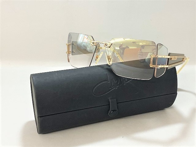 中古 度なし CAZAL カザール サングラス MOD.923 COL.128 カラーレンズ