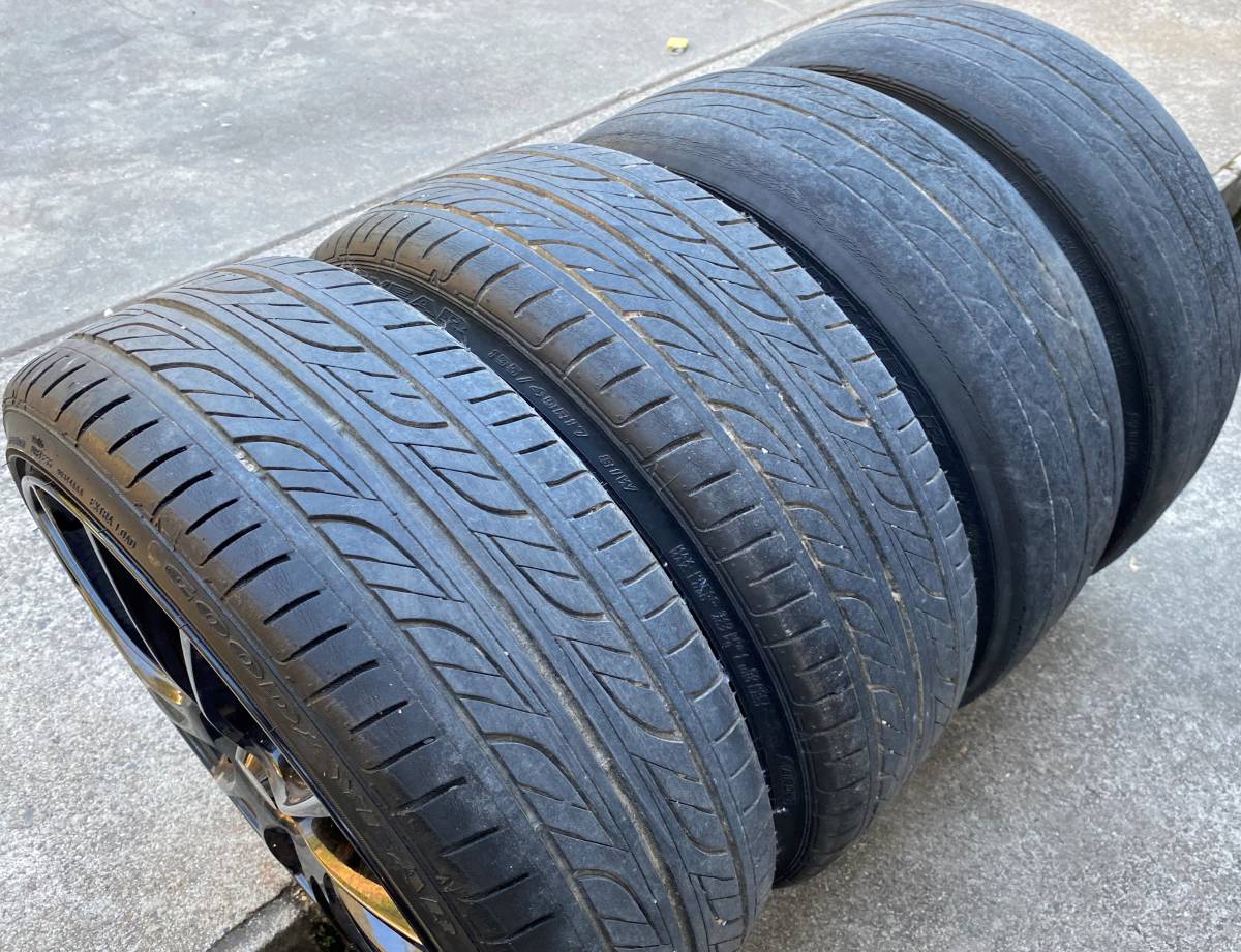 Weds SPORT SA-72R 軽量ホイール&GOODYEAR LS2000 17インチ 195/40R17 