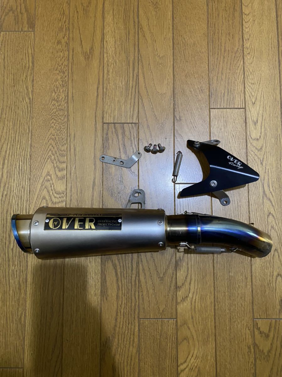 OVER | TT-Formula フルチタン YZF-R25 スリップオンマフラー RACING