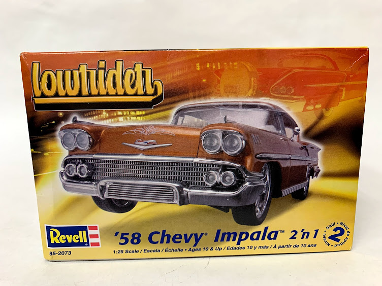 Revell 58 シボレー インパラ 1/25 レベル＊Rat Hot Rod kustom