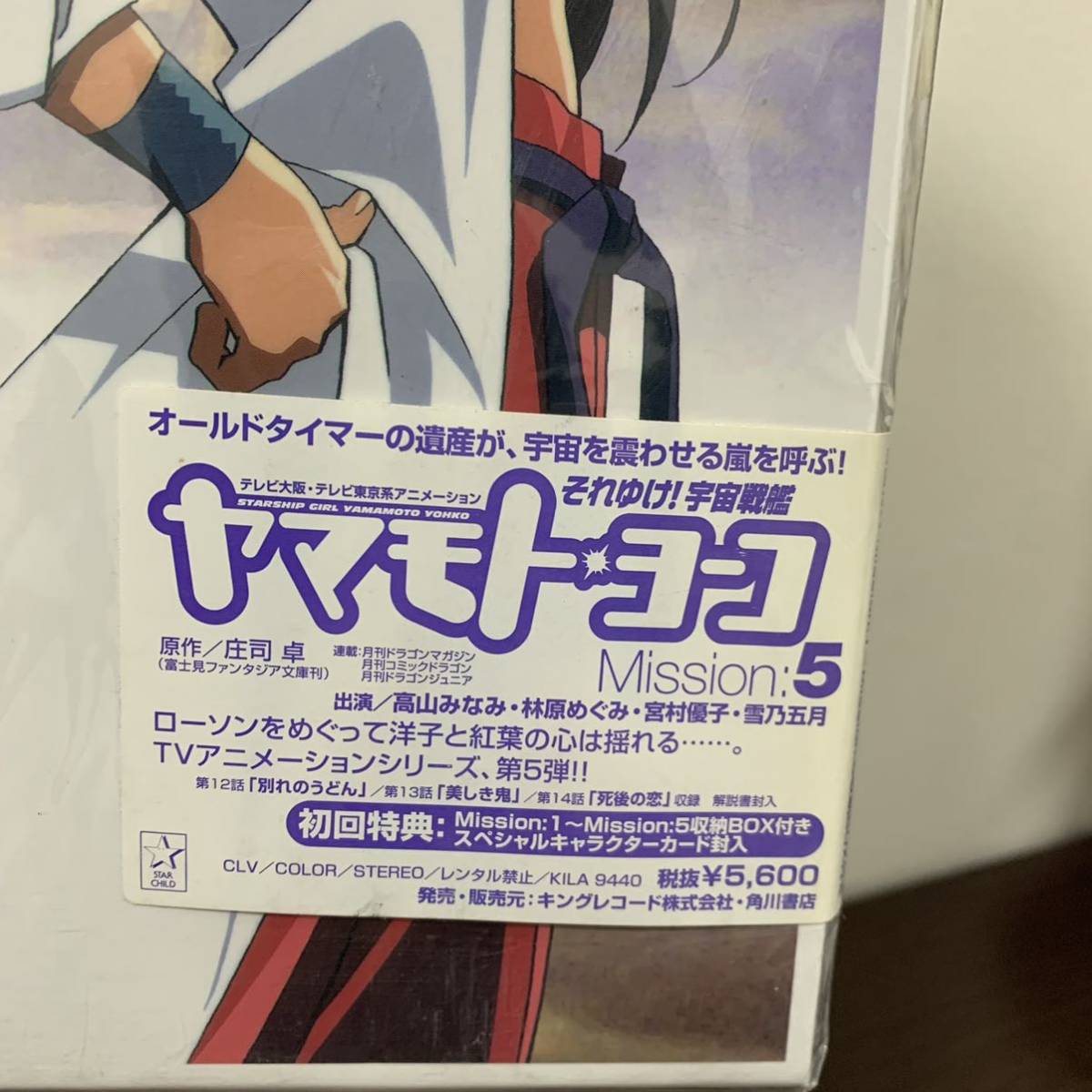 宇宙戦艦ヤマモト ヨーコ のレーザーディスク LD 5枚まとめ売りセット