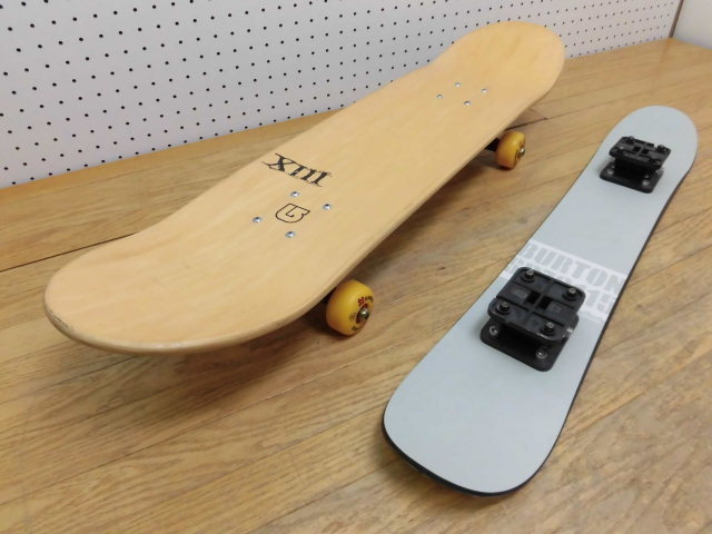 ☆BURTON☆雪用スケートボード☆スノーデッキスノースケート☆スケボー