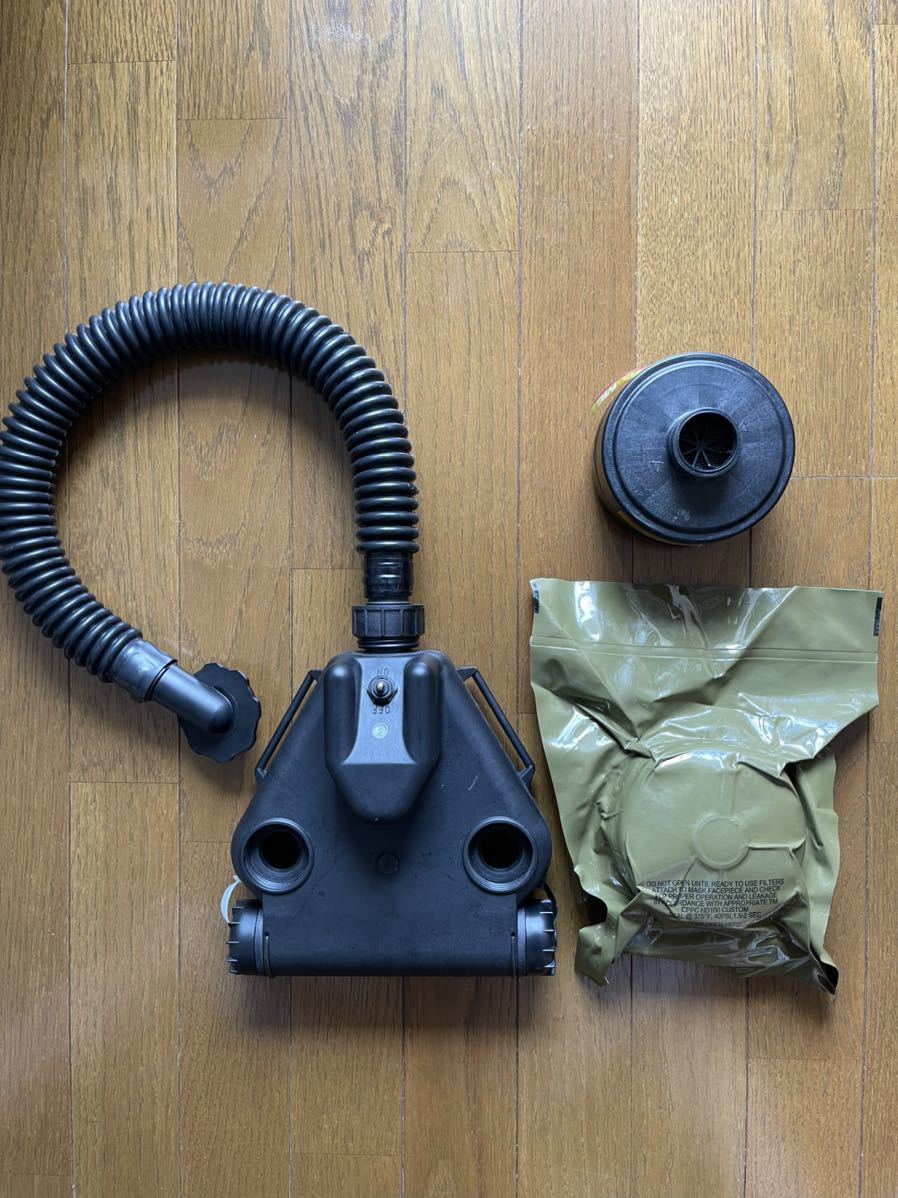 実物 動作確認済み C420 BLOWER ブロワー キャニスター付き ガスマスク M40 M45 AVON FM53 CAG DELTA ODA DEVGRU MARSOC 特殊部隊