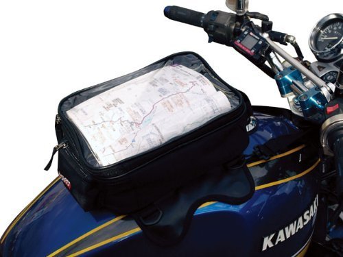 訳あり特価品 ■STARKS コンパクトタンクバッグ　容量4.7L ブラック 強力マグネット8個装備 モンキー・KSR等のミニバイクにも装着可能！