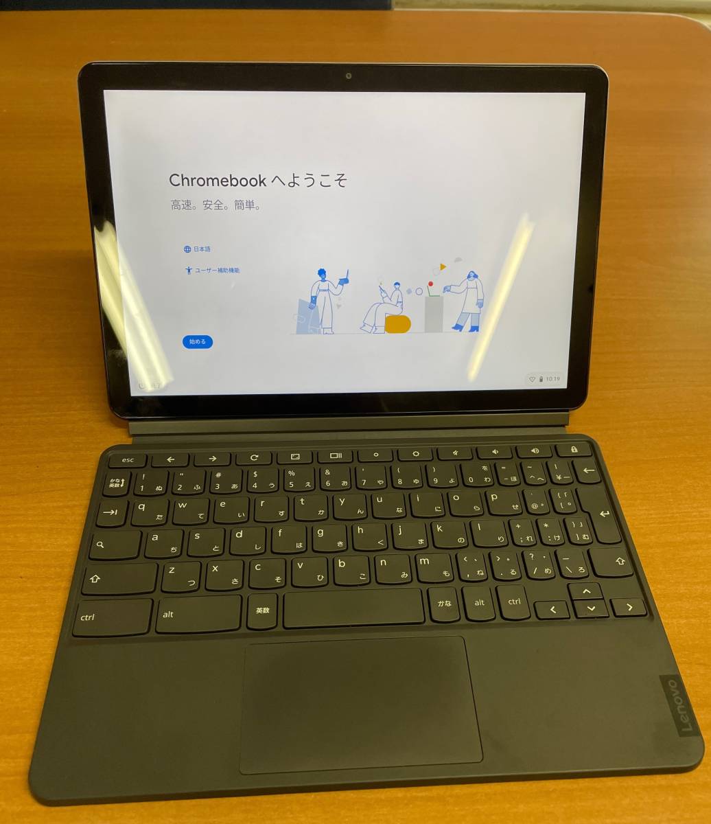 Lenovo IdeaPad Duet Chromebook ZA6F0038JP メモリ4GBxeMMC128GB 付属