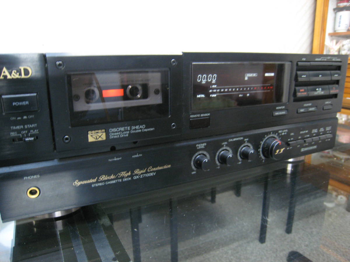 ジャンク品 A&D ステレオカセットデッキ GX-Z7100EV 【公式通販】