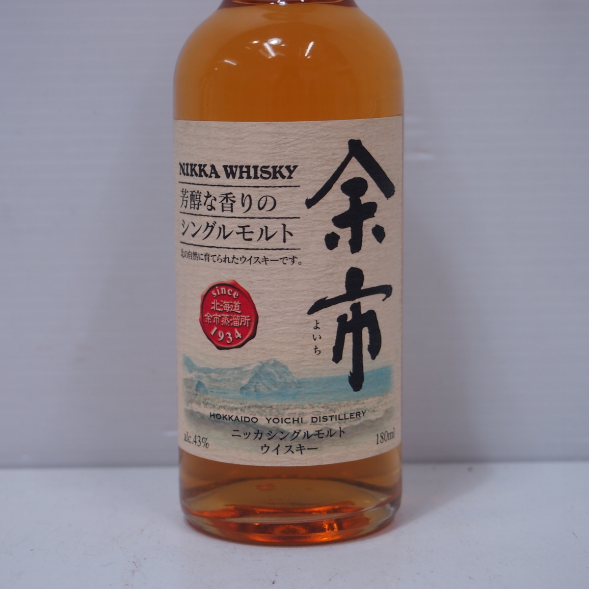 ニッカ 余市 シングルモルト NIKKA | 未開栓 ベビーボトル 180ml