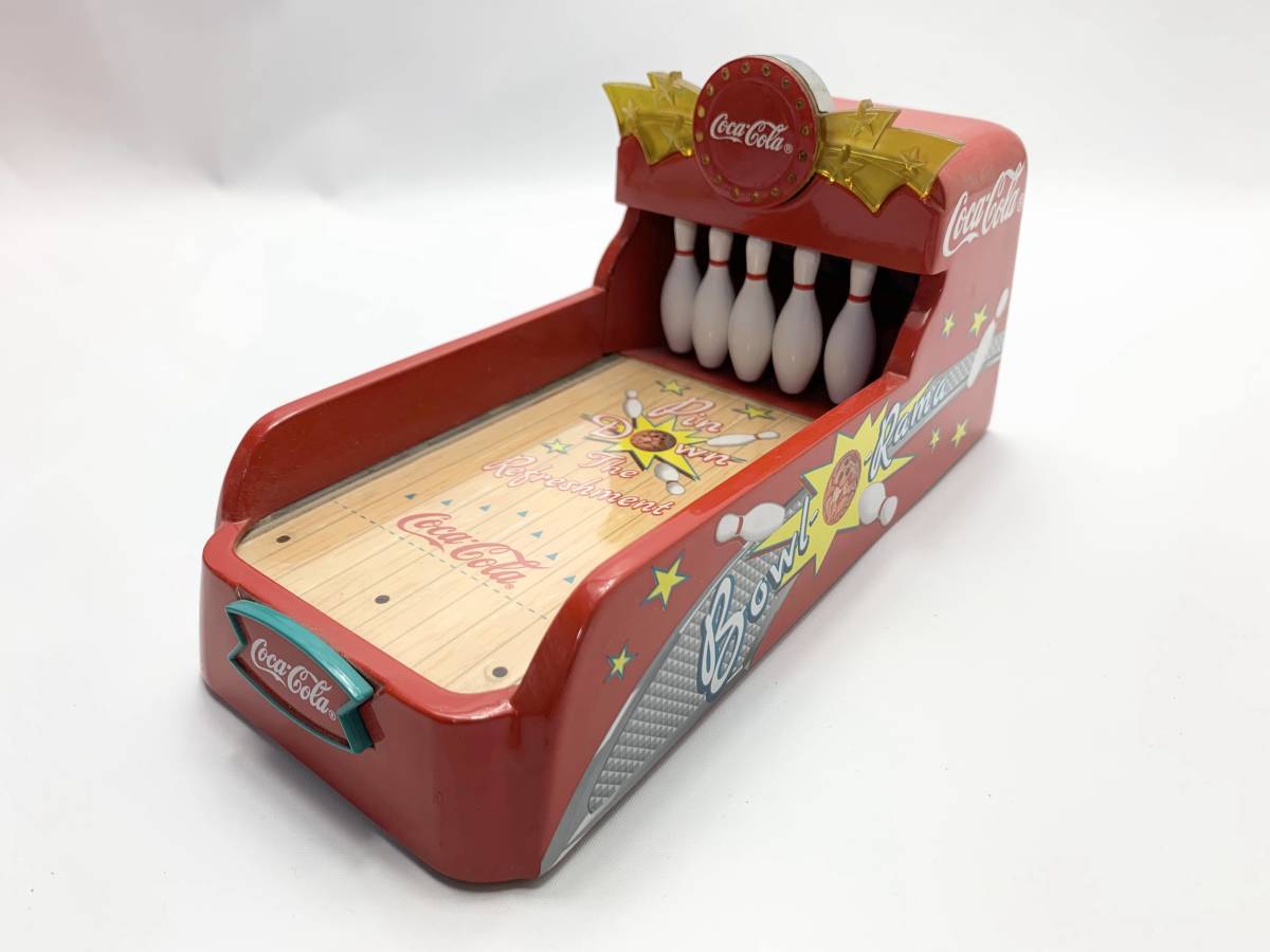 Coca Cola コカコーラ ピンボールマシン 貯金箱☆ 外箱・作品証明書