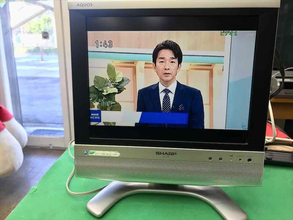 シャープ AQUOS 13V型液晶カラーテレビ LC-13S4-S 2005年製 SHARP