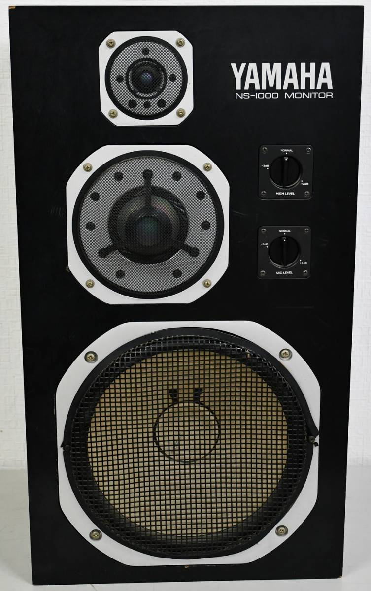 セール，正規品 KK10-101 現状品 YAMAHA ヤマハ NS-1000M 3Wayスピーカー オーディオ機器 音響機器 ブックシェルフ型 音出し確認済 一部難あり(スピーカー本体)｜売買されたオークション情報、yahooの商品情報をアー YAMAHA