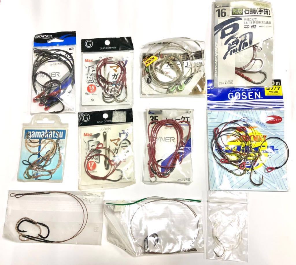 お買い得，新品 釣り針 10種セット 約29点 まとめ売り がまかつ スーパークエ 石鯛 磯釣り 底物(磯用)｜売買されたオークション情報、yahooの商品情報をアーカイブ公開 - オークファン 磯用