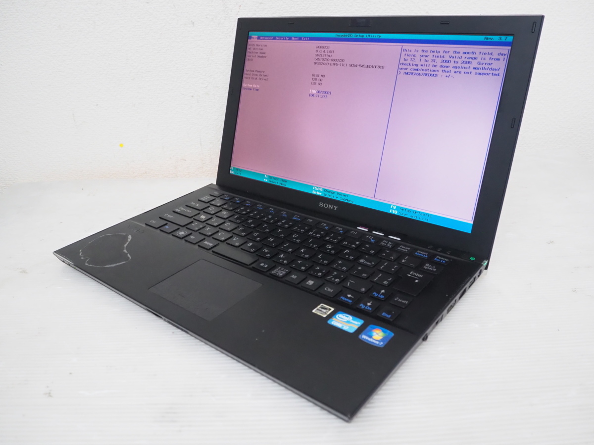 VAIO Z Sony SONY Core SVZ1311AJ | SSD - 16GB i7 CPU Vaio RAM Z 
