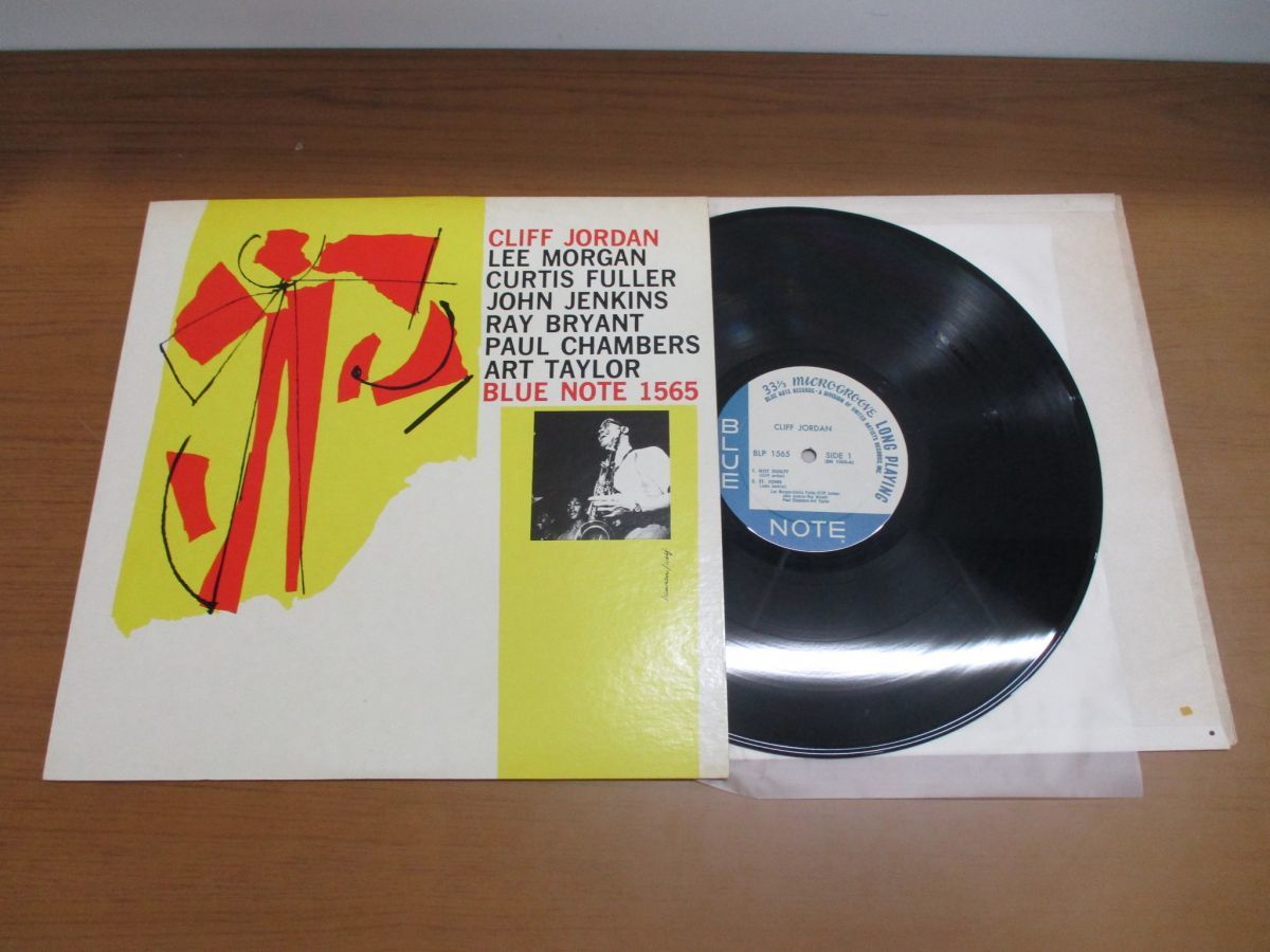 △01)Cliff Jordan/クリフォード・ジョーダン/BLP 1565/LPレコード/US