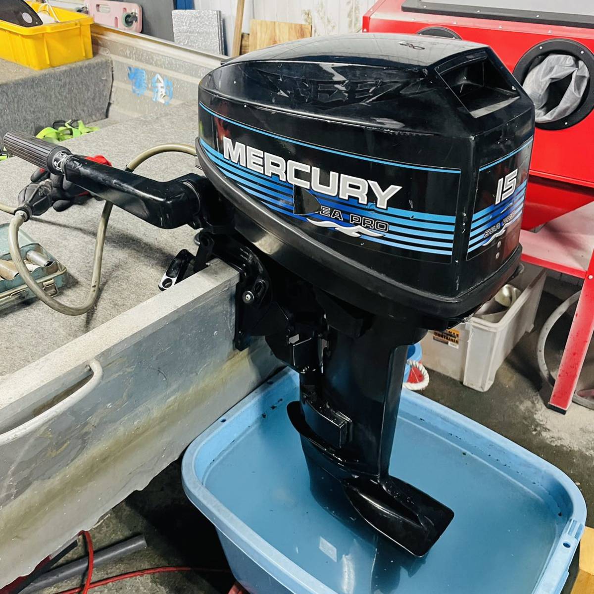 アルミボート クイントレックスV12 中古アルミボート マーキュリー 