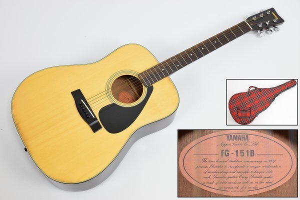 YAMAHA FG-151B ヤマハ フォークギター 日本製 オレンジラベル YAMAHA ヤマハ アコースティック ギター FG-151B オレンジラベル