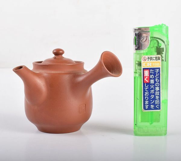 朱泥 常滑焼 急須 山田常山 三代 茶壷 茶注 常山 山田 造 伝統
