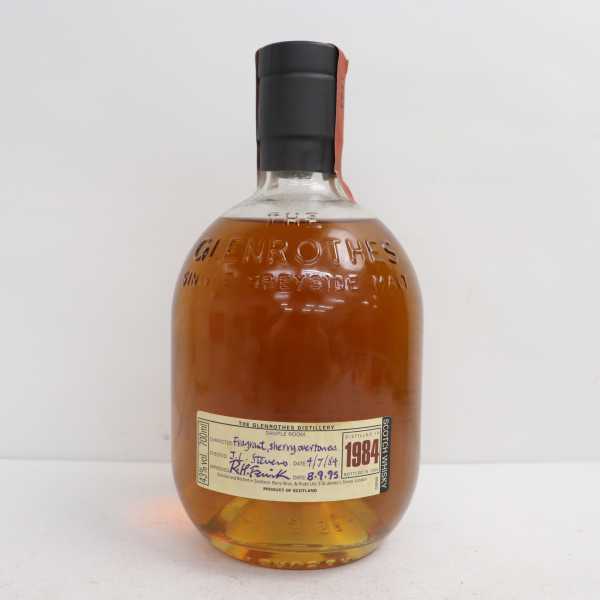 グレンロセス GLENROTHES 1984 700ml スコッチウイスキー シングル