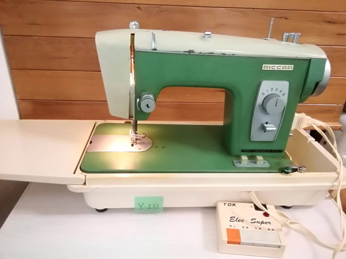 RICCAR リッカー 1000円スタート ハンドクラフト Model RZ-304B ミシン 