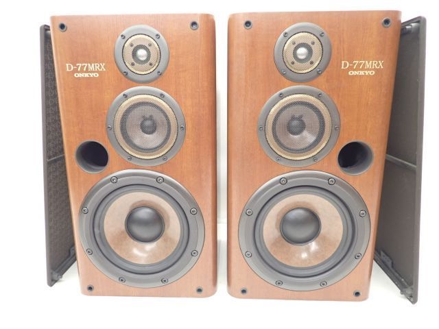 ONKYO D-77MRX （1台） 3ウェイ・スピーカーシステム - オンキョー D