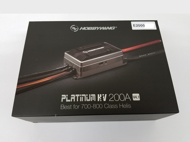 新品!HOBBYWING PLATINUM 200A-HV-S BEC-V4.1
