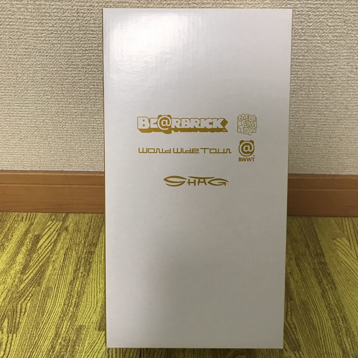 BE@RBRICK No.000 WORLD WIDE TOUR SHAG 400 WORLD WIDE TOUR BE 