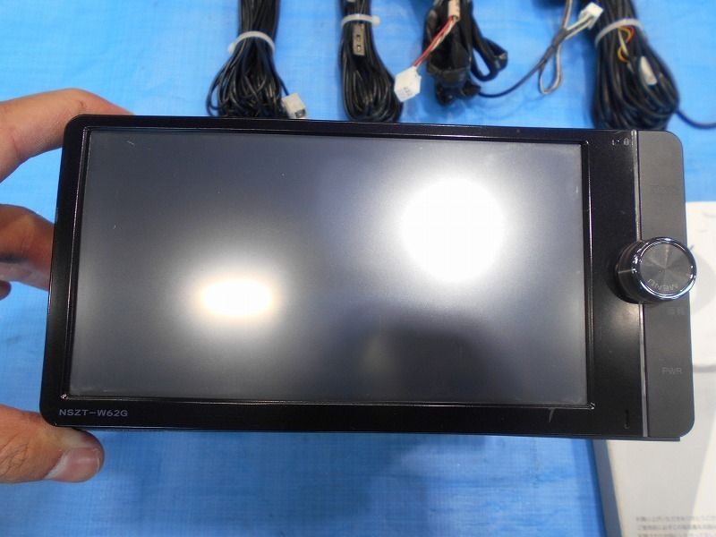 トヨタ純正ナビ NSZT-W62G ☆ 2022年8月更新地図データ メモリーナビ