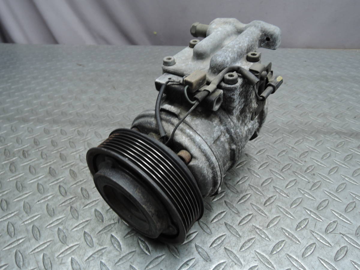 ・ GF-JLGC JAGER ジャガー XJ 3.2L X308 純正 エアコン コンプレッサー A/C 【動作車両】 447200-5420 J-1461