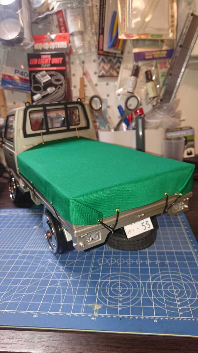 WPL D12 荷台シート(自作品)_1